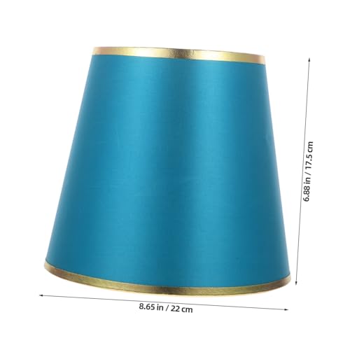 Fabric Lampshade for Table Lamp Linen Black Pendant Light E27 a7