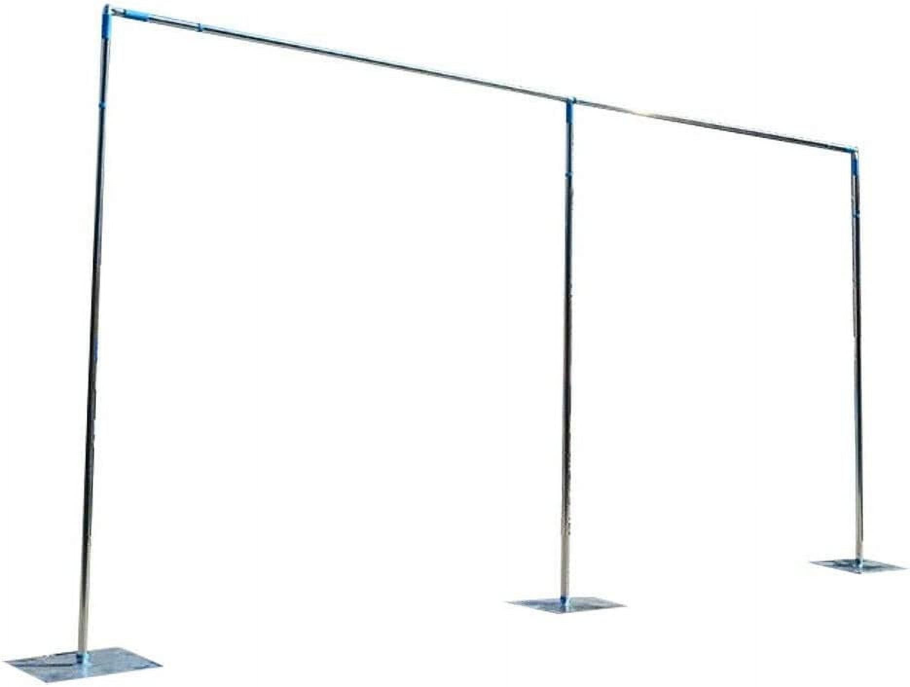 Adjustable Curved Pipe Backdrop Support Kit 3x6m A7