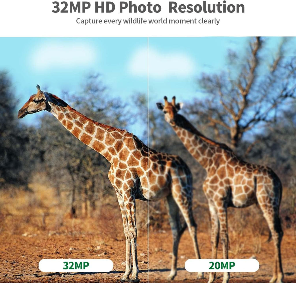 Trail Camera 4K 32MP with Night Vision 65ft a7