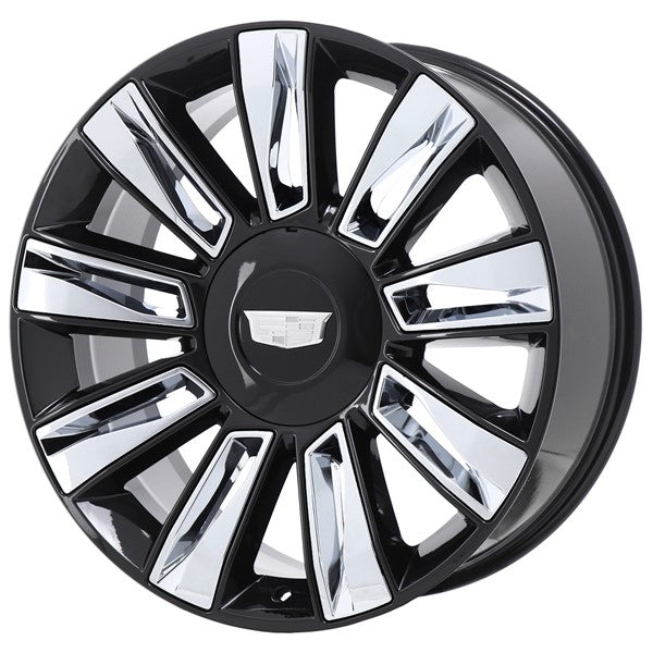 CADILLAC ESCALADE 2015 - 2020 GLOSS BLACK Factory OEM Wheel Rim (Not Replicas)