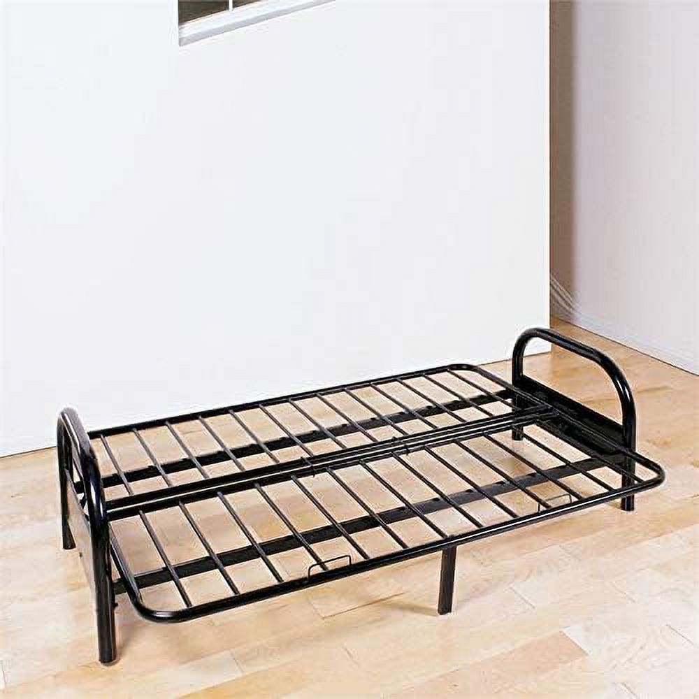 Adjustable Futon Frame Black K7m