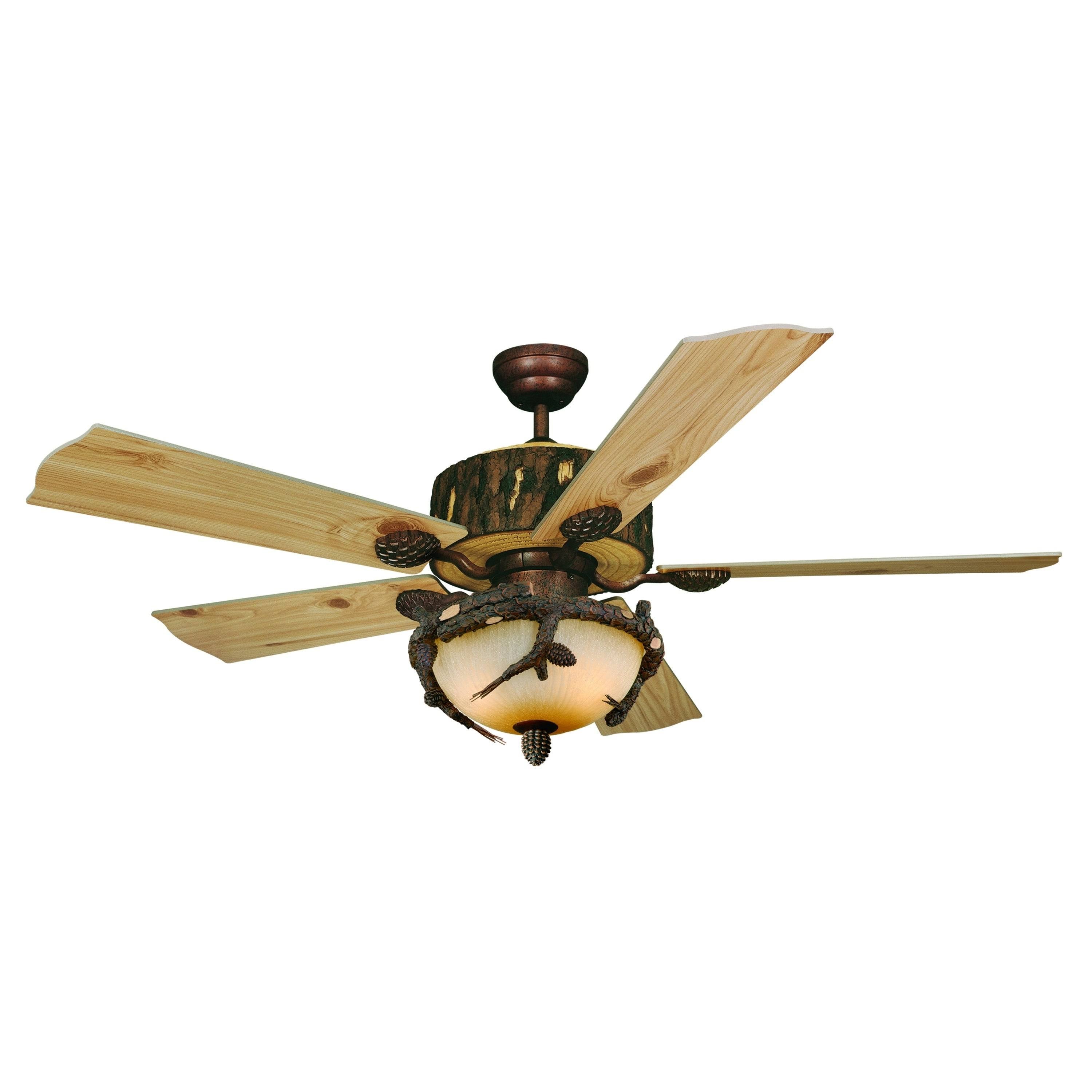 Ceiling Fan 52x22 Reversible Weathered Patina K7m