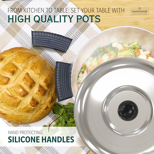 Cast Aluminum Dutch Oven with Lid 5 Quart Lightweight Cookware a7