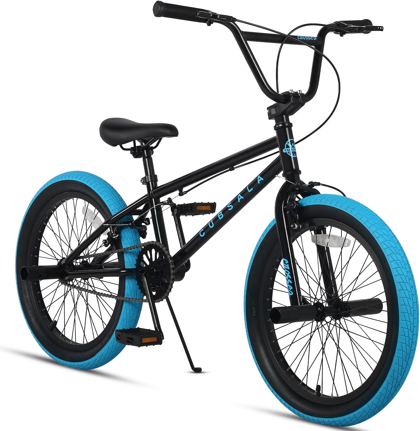 Crossea 18 20 Inch Freestyle BMX Bike for Over 5 Years Old Kids and Beginner-Level Rider, Multiple Colors
