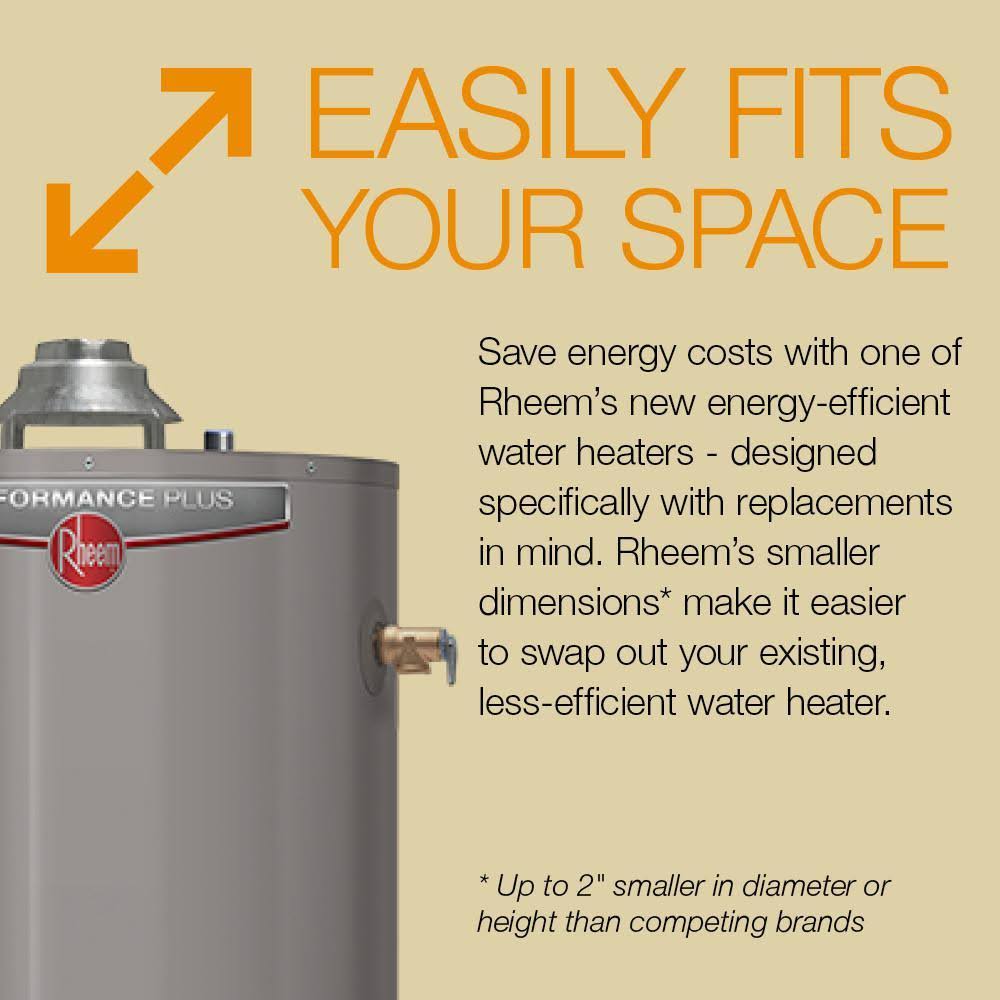 50 gal Natural Gas Tank Water Heater a7