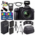 Panasonic Lumix DMC FZ300 Digital Camera Extra Battery Charger 96GB BU