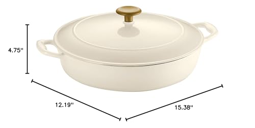 Enameled Cast Iron Covered Braiser 4-Quart k7A