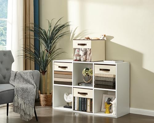 Fabric Storage Cubes with Clear Window 13 Inch a7