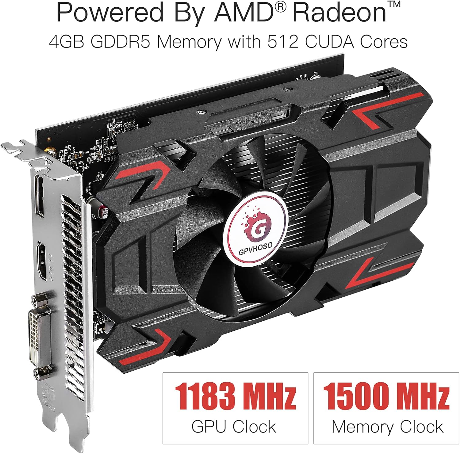 Graphics Card 4GB GDDR5 PCIe 3.0 k7