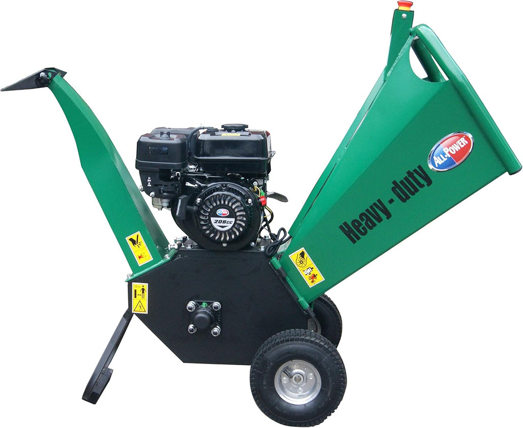 Wood Chipper Shredder Mulcher 6 Inch Gas Powered 15HP 420cc A7k