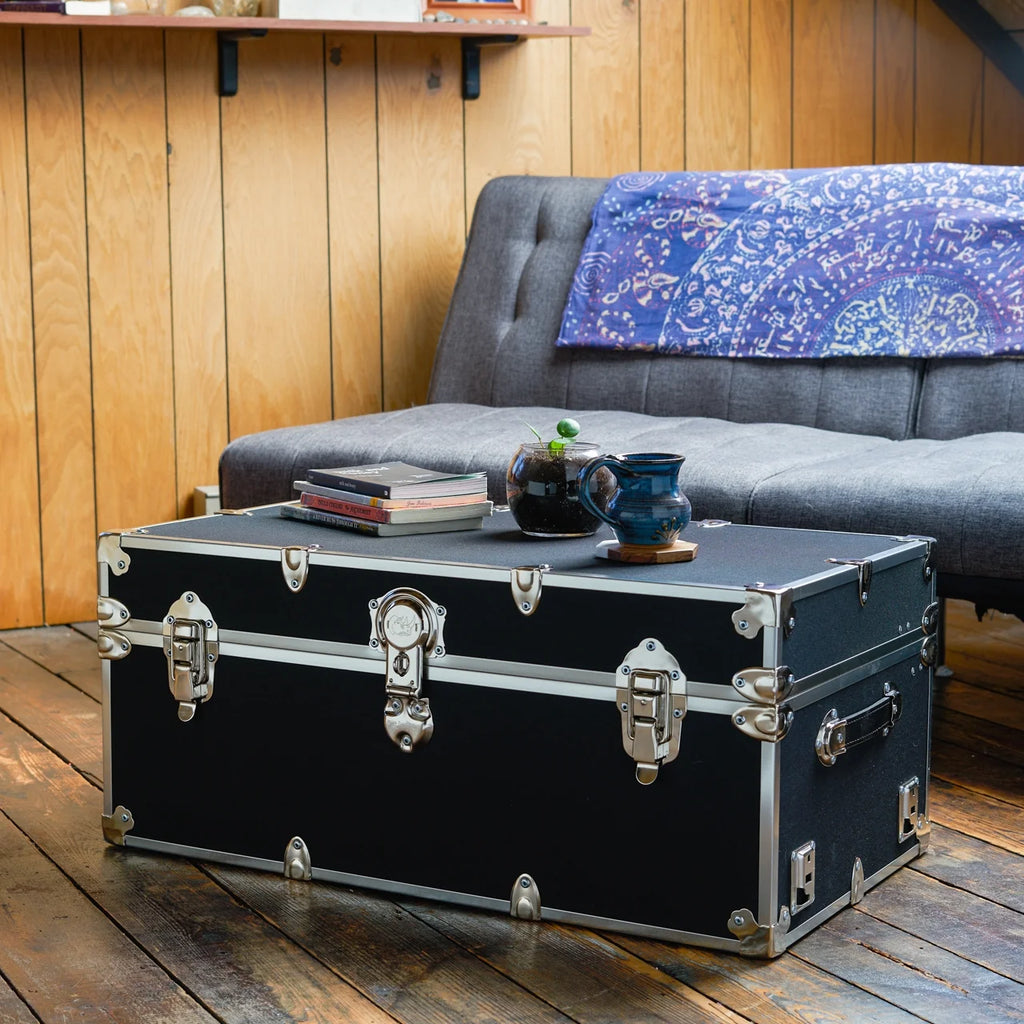 Large Armor Trunk with Removable Wheels 32x18x14 A7