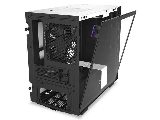 Mini-ITX PC Gaming Case with USB-C and Tempered Glass a7