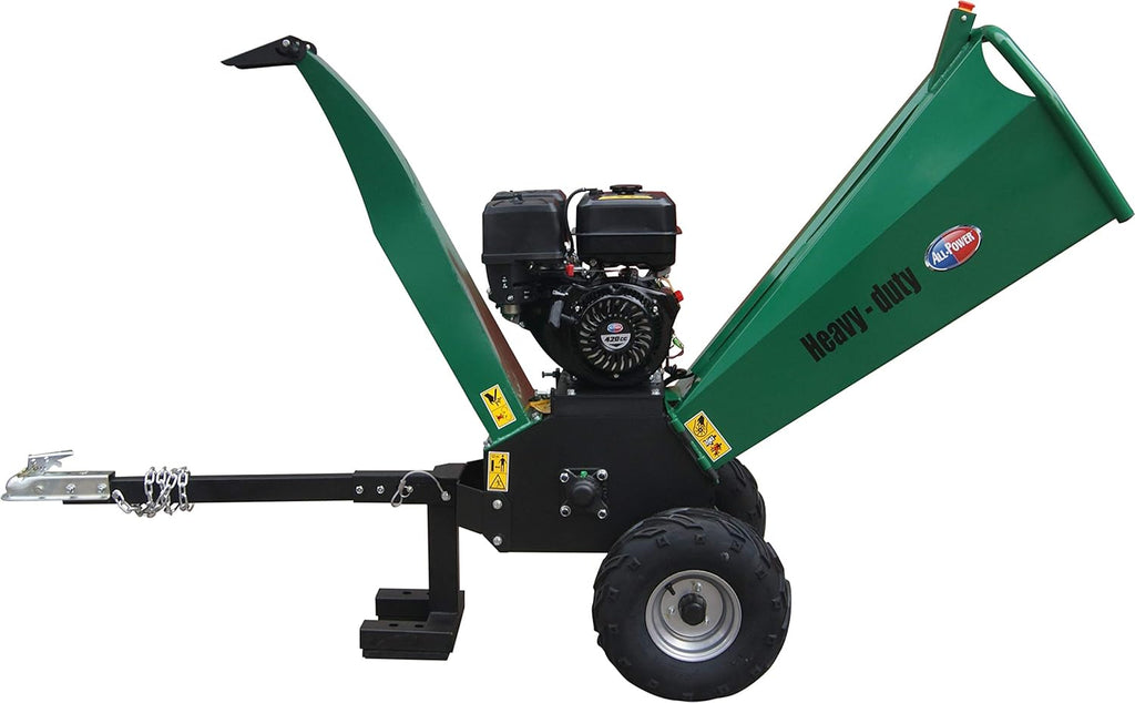Wood Chipper Shredder Mulcher 6 Inch Gas Powered 15HP 420cc A7k