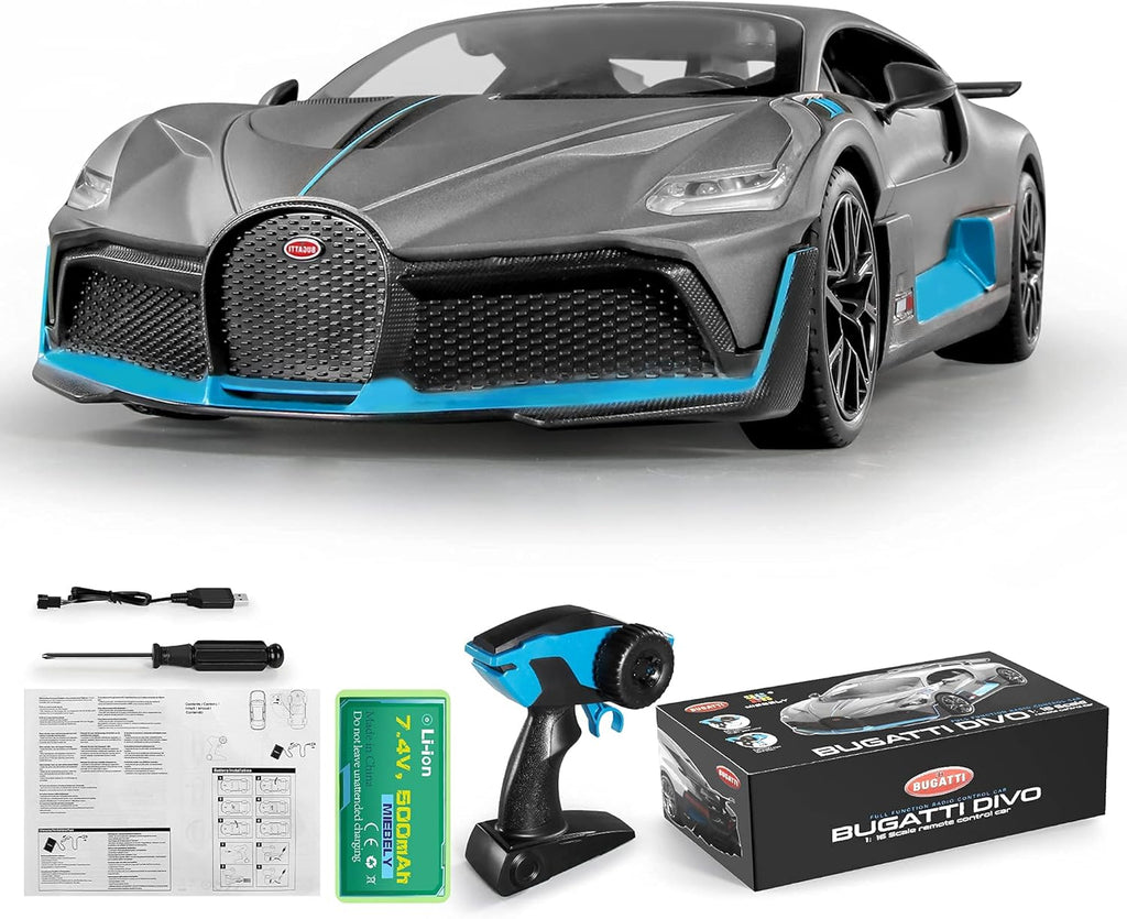Remote Control Car 1/12 Scale with Lights and Detachable Steering Ring k7