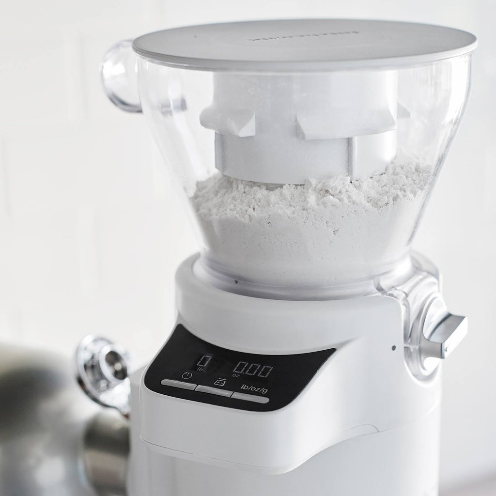 Kitchen Scale and Sifter Attachment White k7