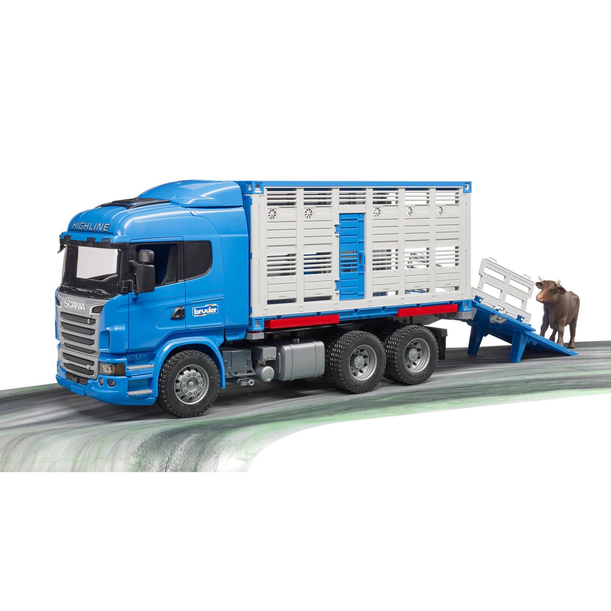 Cattle Transport Truck with Trailer 7k