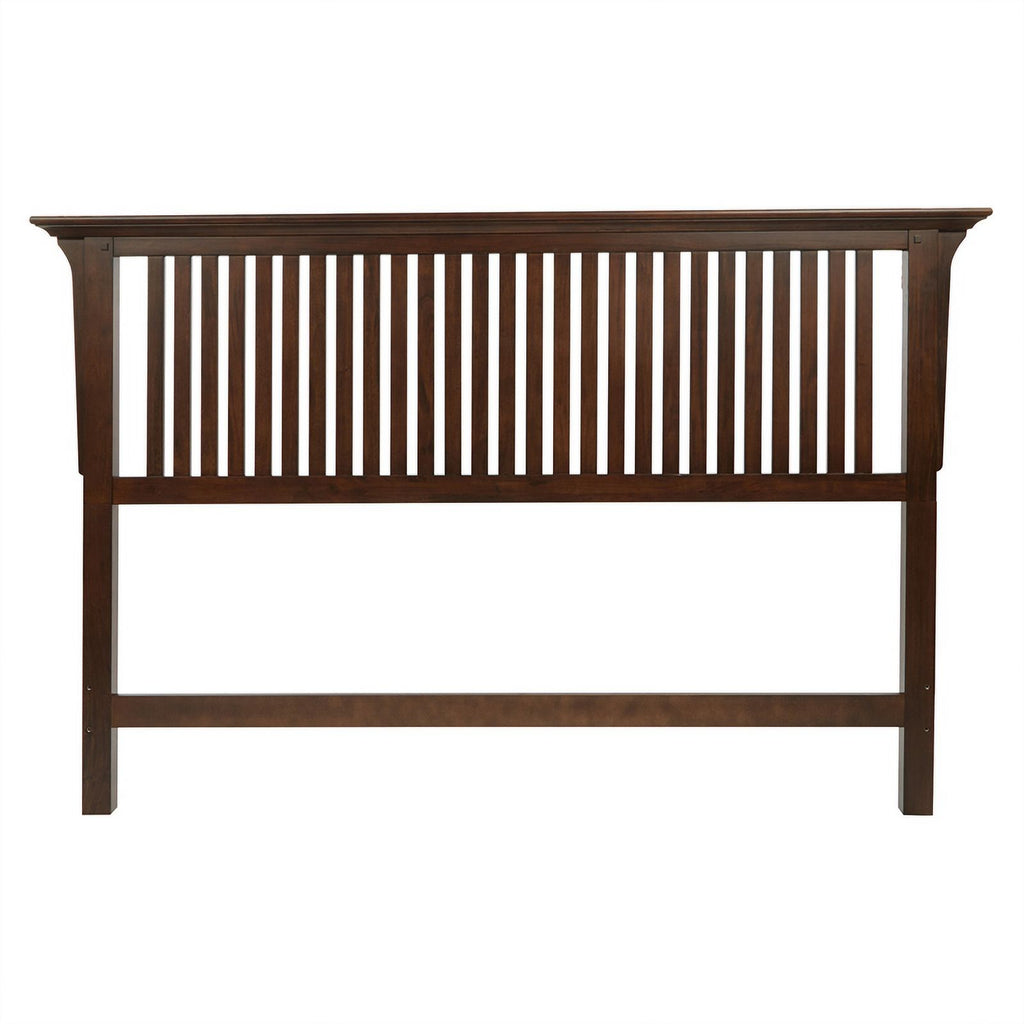 Wood King Headboard Vintage Oak Finish A7