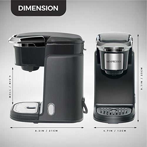Coffee Maker Single Serve Programmable Black 7k