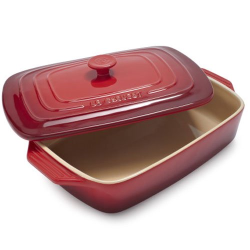 Stoneware Covered Rectangular Casserole 3.5 qt A7