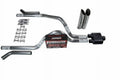 Dodge Dakota 97-05 2.5" Dual Truck Exhaust Kits Flowmaster Super 10 Corner Slash