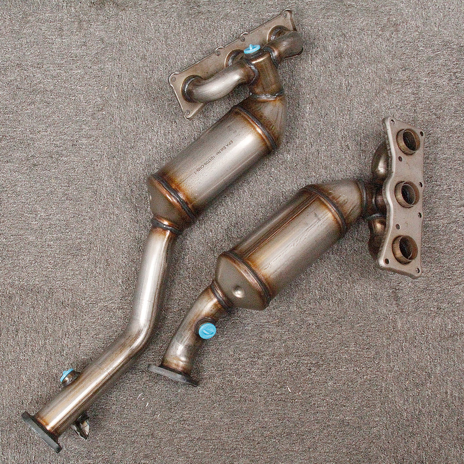 2 Front Manifold Catalytic Converter for 2007-2010 X5 Direct Fit k7