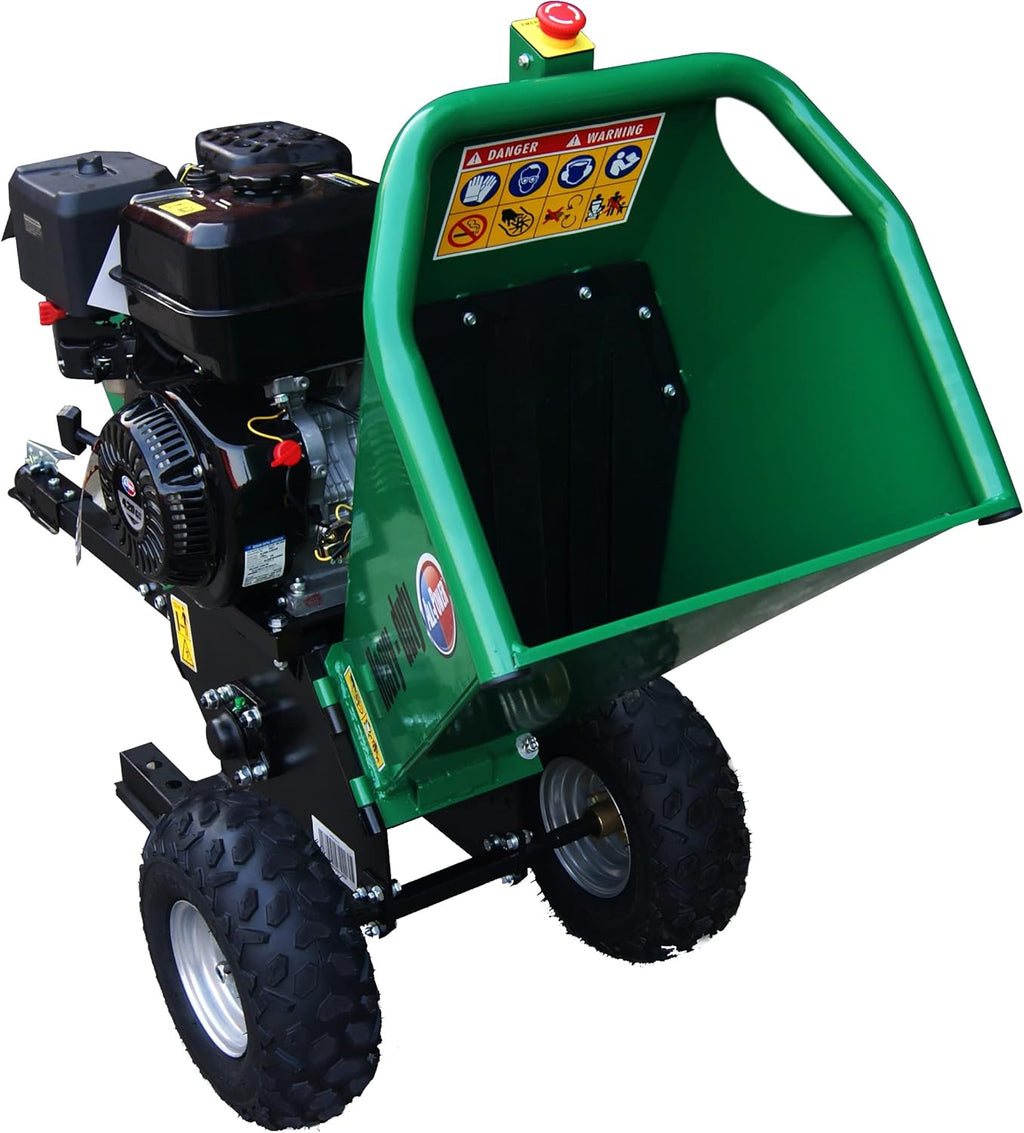 Wood Chipper Shredder Mulcher 6 Inch Gas Powered 15HP 420cc A7k