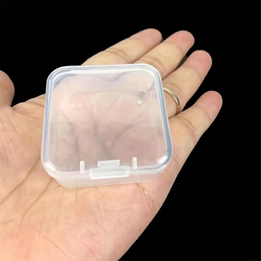 Clear Small Containers with Hinged Lid 30 Pack a7