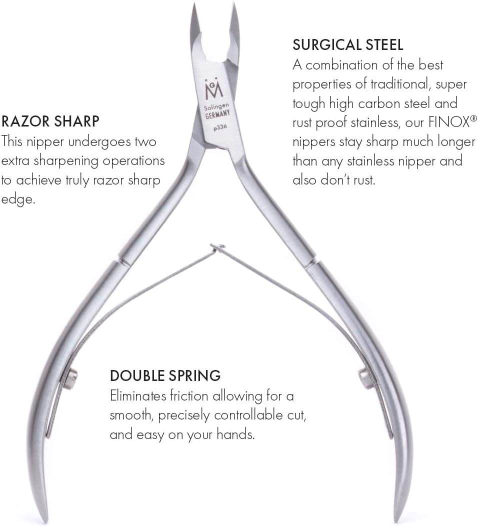 Cuticle Nipper with Leather Case A7