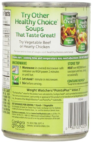 Chicken Noodle & Chicken Rice Soup Variety Pack, 15 oz Cans a7