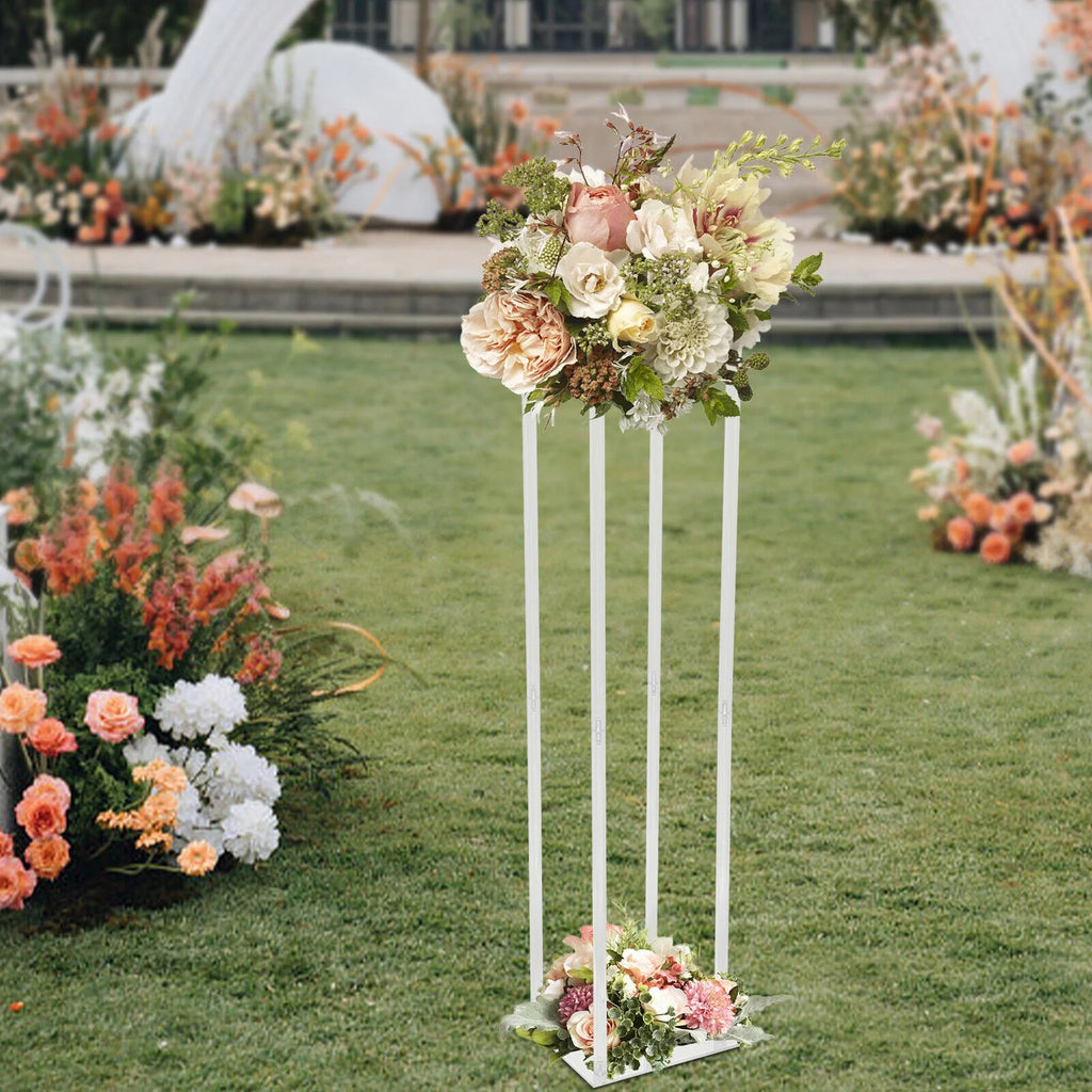Clear Acrylic Flower Stand Column for Wedding Decoration k7