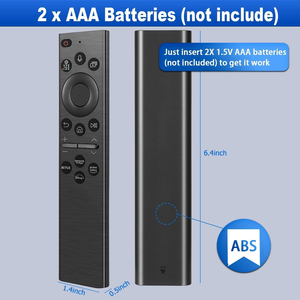 Replacement Voice Remote for Smart TVs Compatible with Neo QLED, Frame, Crystal UHD A7