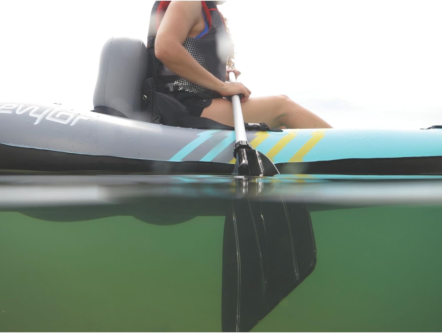 Inflatable Kayak with Backpack Carry Case 7m