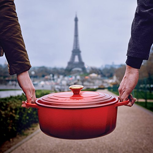 Enameled Cast Iron Round Dutch Oven 9qt k7