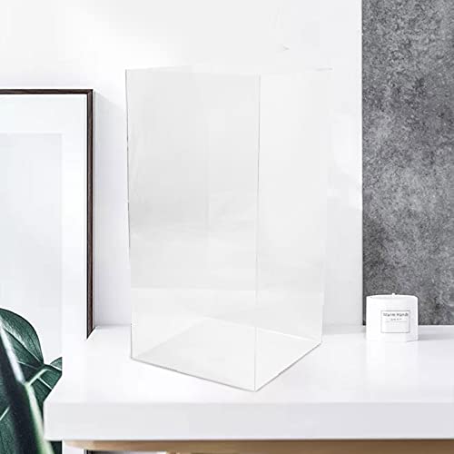Acrylic Display Case 3-Layer Bakery Pastry Cabinet for Donut Cookie Retail Counter 18.7x14.8x8.5in A7