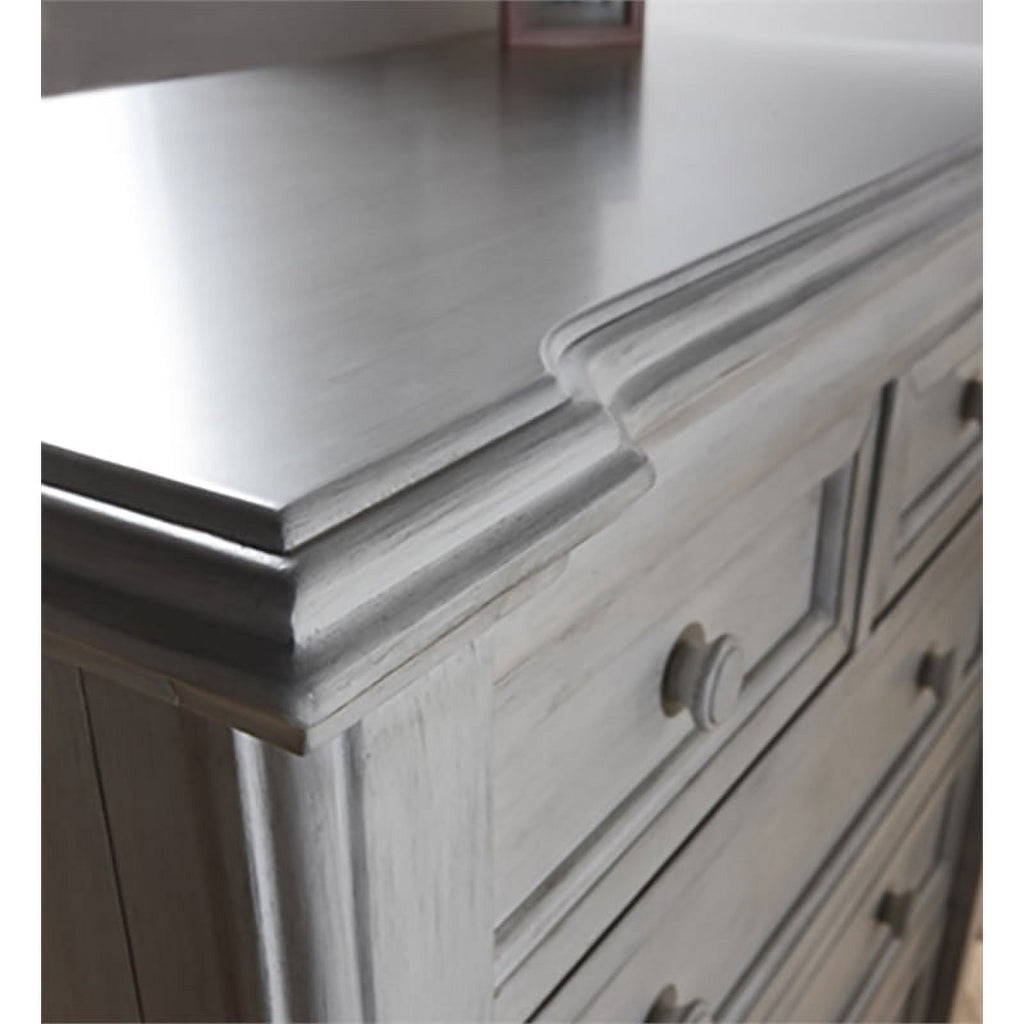 Crib and Double Dresser 3-Piece Set k7