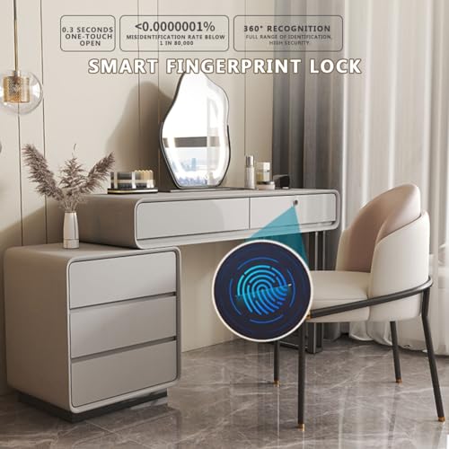 Makeup Vanity Table with 5 Drawers a7