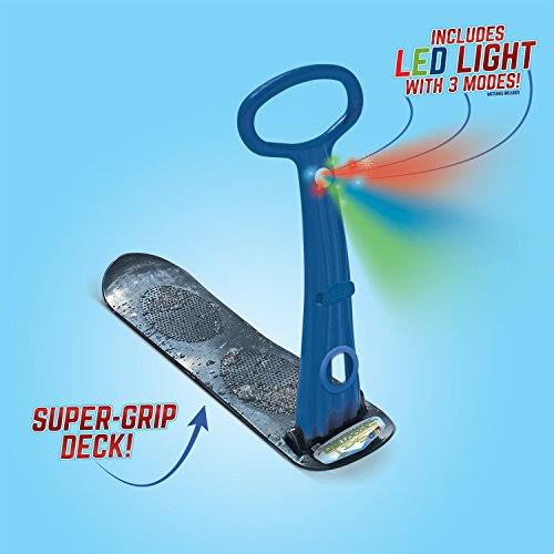 LED Ski Scooter Fold-Up Snowboard for Snow and Grass A7