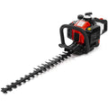 XtremepowerUS 26cc 2-Cycle Gas Hedge Trimmer 24x22 Double-Sided Blades Shrub Trimmer Recoil Gas Trim Blade Clipper Saw Bushes