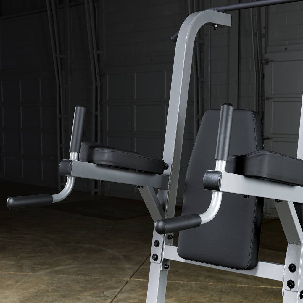 Vertical Knee Raise Dip Pull Up Station k7