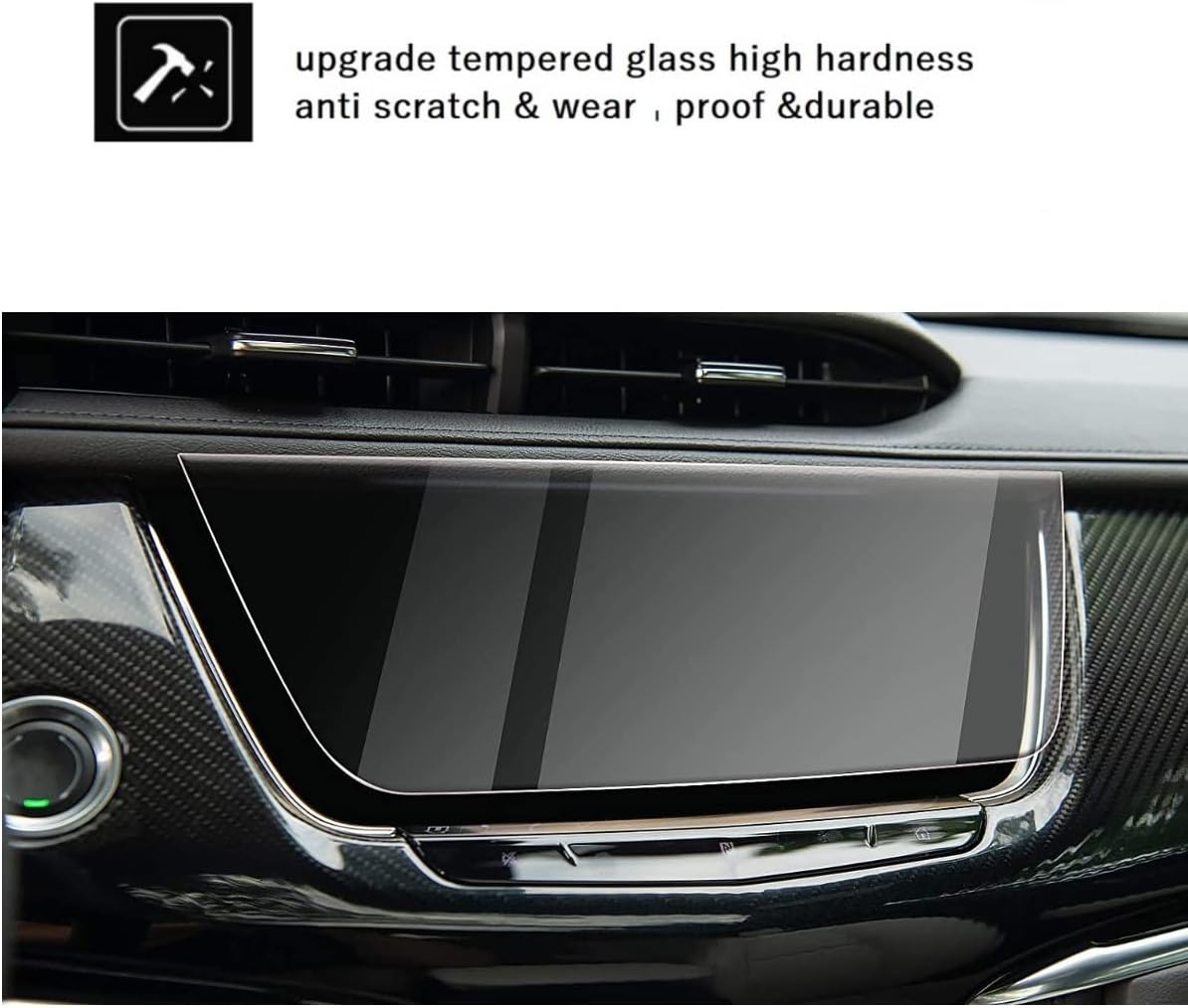 Screen Protector for Cadillac XT5 8 Inch Touchscreen HD Clear a7