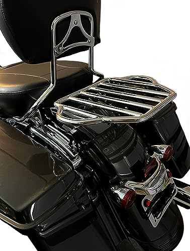 Detachable Luggage Rack 2-Up Mounting Black 7k