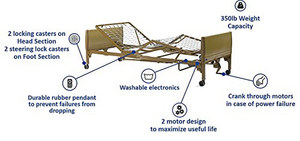 Semi-Electric Bed k7m