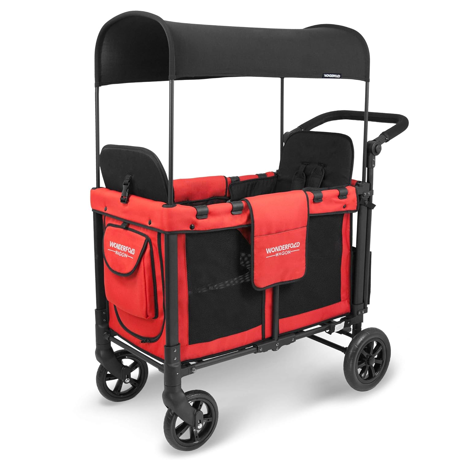 Double Folding Stroller with Adjustable Canopy A7
