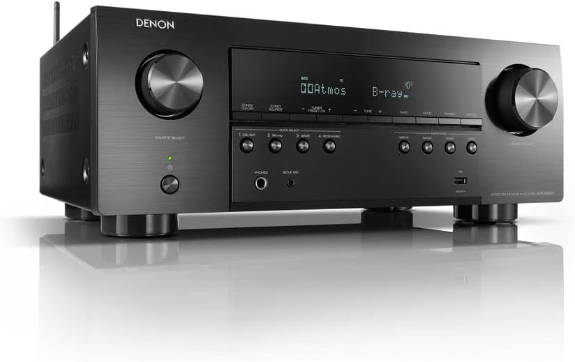 AV Receiver 8K 7.2 Channel 90W Black a7