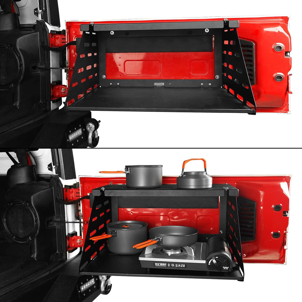 Foldable Tailgate Table Camping Cargo Shelf 7k