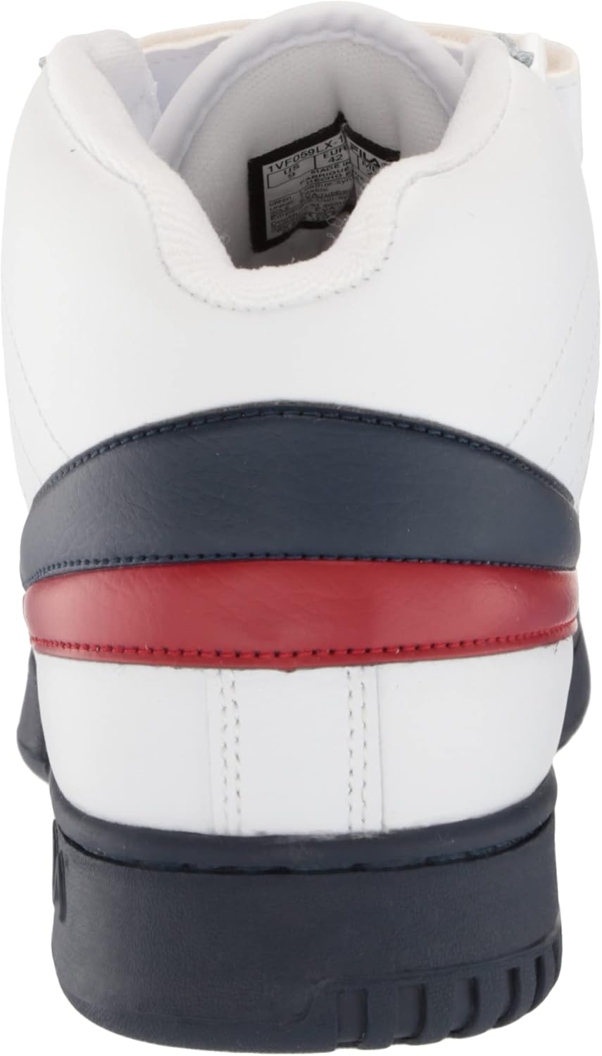Men's Fashion Sneaker White Navy Red 10 M US k7