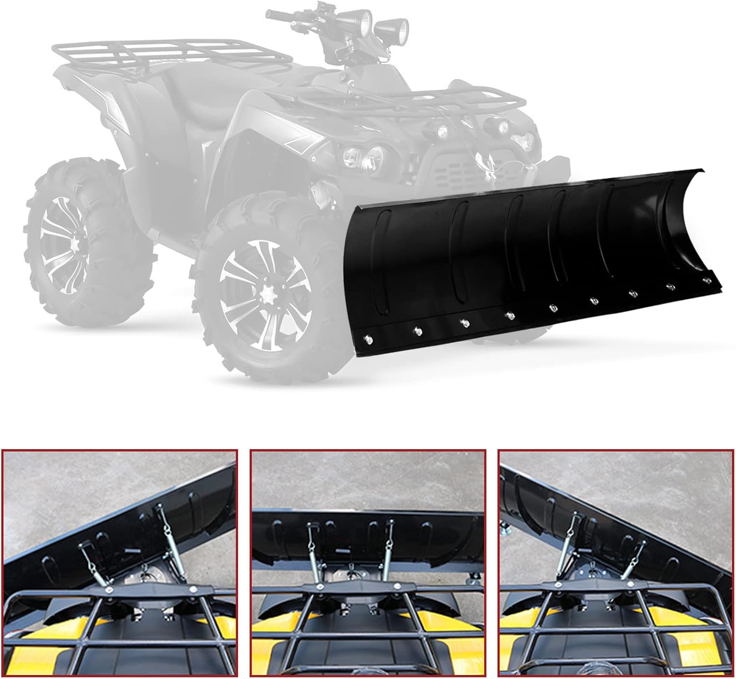 ATV Snow Plow 45 Inch Heavy Duty Universal Kit A7