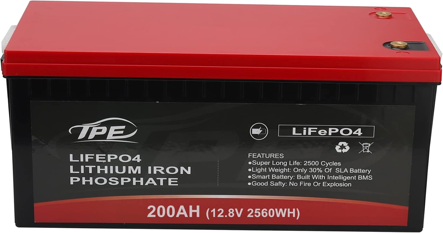 24V 100Ah LiFePO4 Deep Cycle Battery with BMS r7