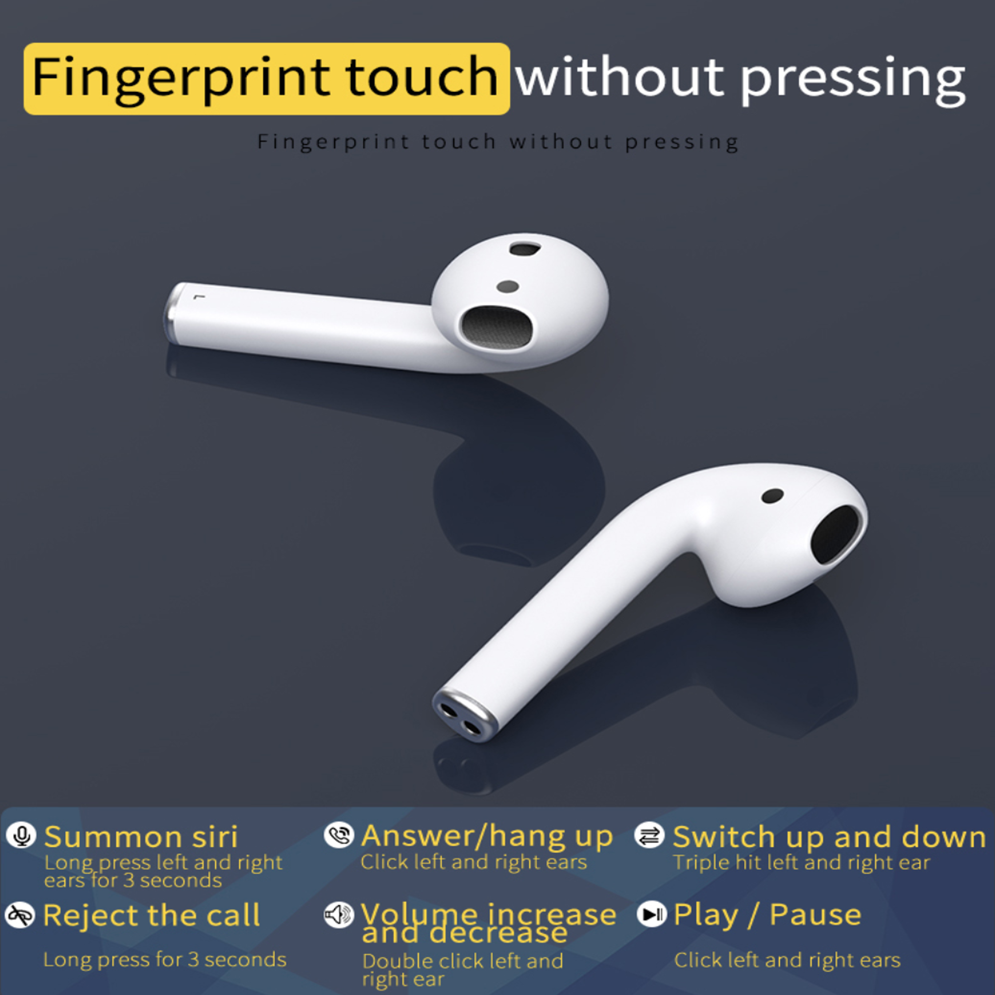 Wireless Earbuds with 72H Battery Life k7