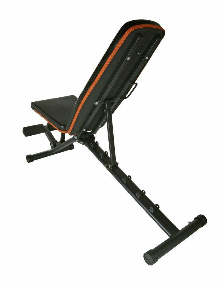 Adjustable Foldable Exercise Bench Compact Easy Carry A7k